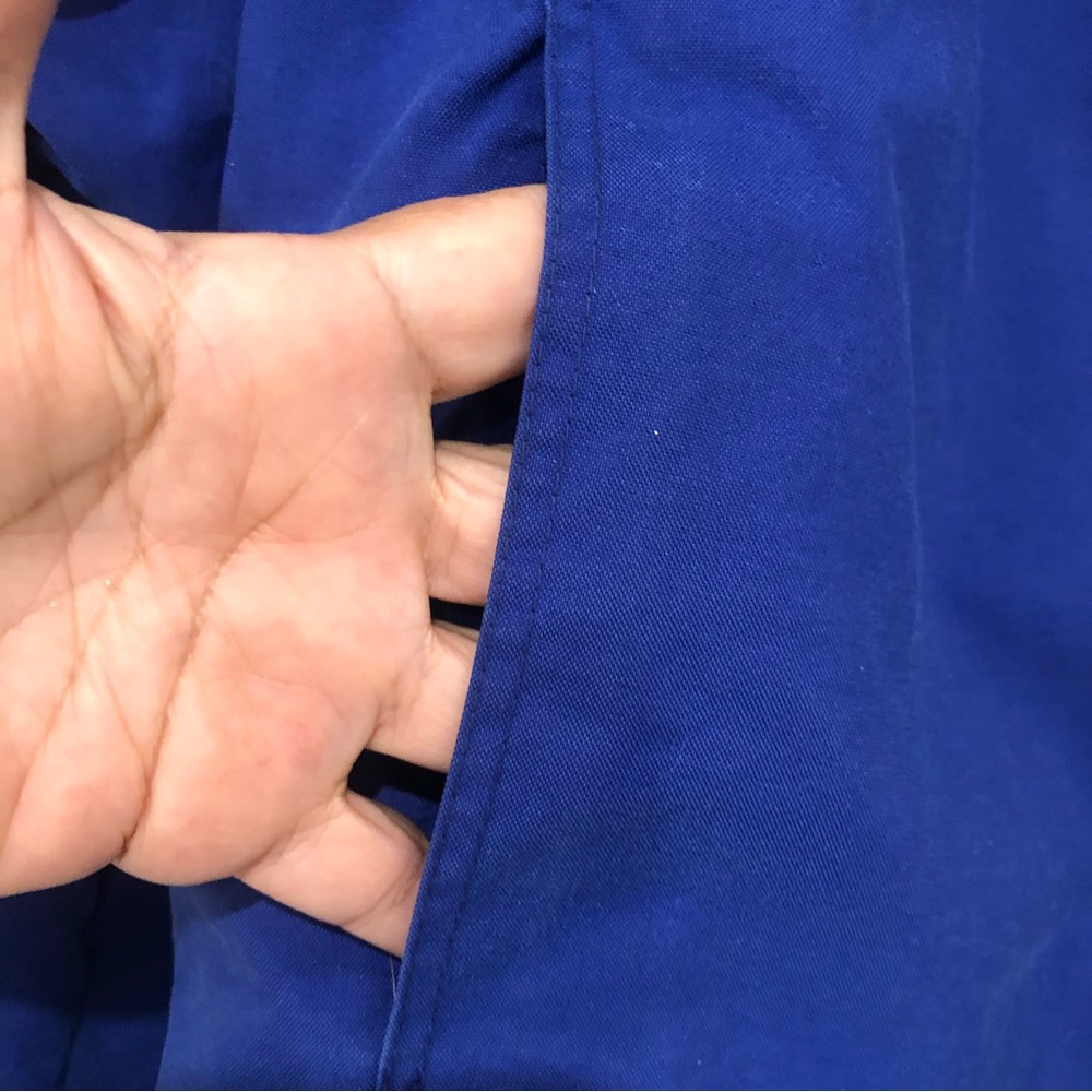 PATAGONIA MEN’S VTG BLUE PURPLE ZIP UP JACKET PACK AWSY HOODIE SMALL - Picture 8 of 16